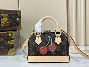 Louis Vuitton LV x TM Nano Alma bag size 18x12x8cm - 1