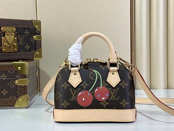 Louis Vuitton LV x TM Nano Alma bag size 18x12x8cm