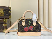 Louis Vuitton LV x TM Nano Alma bag size 18x12x8cm - 3