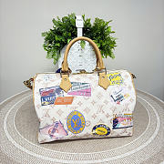 Louis Vuitton M14587 Speedy Soft 30 bag size 30 x 21 x 17 cm - 4