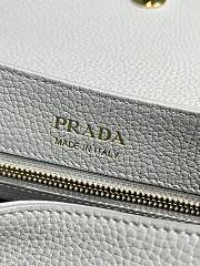 Prada small leather shoulder bag blue 26x14x9.5cm - 3