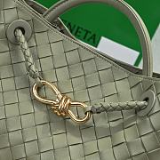 Bottega Veneta Small Andiamo green bag size 19x25x10.5cm - 4