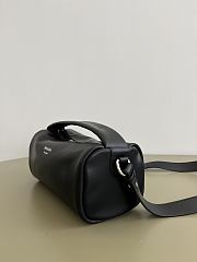 Prada Suede calfskin shoulder bag black size 24x11x11cm - 5