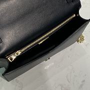 Prada Black Saffiano leather shoulder bag size  21.5x14x4cm - 2
