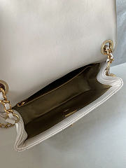 Chanel cross body beige bag mini size 18x13x7cm - 3
