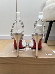 Christian Louboutin Just Jewel 85 embellished PVC mules 02 - 6