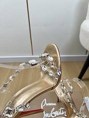 Christian Louboutin Just Jewel 85 embellished PVC mules 03 - 5