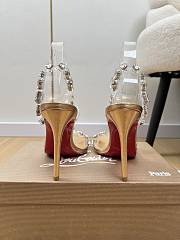 Christian Louboutin Just Jewel 85 embellished PVC mules 03 - 3