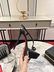 Christian Louboutin Rosalie Alta 150 mm Sandals Goatskin Black  - 3