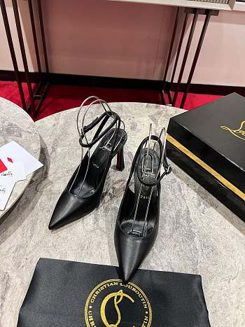 Christian Louboutin black heels 01