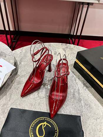 Christian Louboutin red heels 01