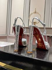 Christian Louboutin silver heels 01 - 6