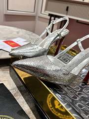 Christian Louboutin silver heels 01 - 4
