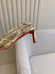 Christian Louboutin gold heels 01 - 3