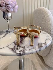 Christian Louboutin gold heels 01 - 2