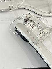 Prada Leather thong sandals white 02 - 2
