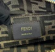 Fendi By The Way Boston denim bag size 20x9x12cm - 3