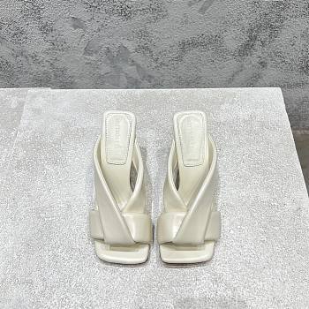 Bottega Veneta Riva Mule white