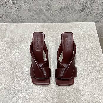 Bottega Veneta Riva Mule red