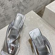 Bottega Veneta Riva Mule silver - 5