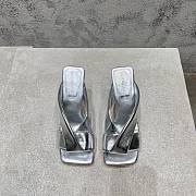 Bottega Veneta Riva Mule silver - 4