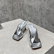 Bottega Veneta Riva Mule silver - 2