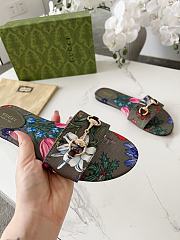 Gucci Women's mules with bit green - 5
