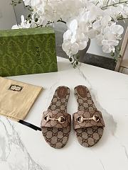 Gucci Women's mules with bit brown - 1