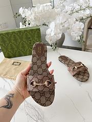 Gucci Women's mules with bit brown - 4