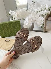 Gucci Women's mules with bit brown - 2