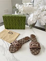 Gucci Women's mules with bit brown - 3