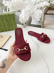 Gucci Women's mules with bit red - 6