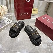 Gucci Women's GG platform sandal black - 3