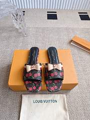 Louis Vuitton mules cherry brown - 1