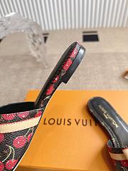 Louis Vuitton mules cherry brown - 4
