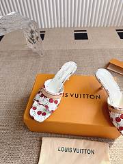 Louis Vuitton mules cherry white 01 - 5