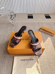 Louis Vuitton mules cherry brown 01 - 1