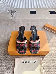 Louis Vuitton mules cherry brown 01 - 3