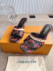 Louis Vuitton mules cherry brown 01 - 2