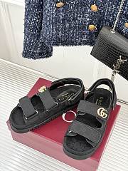 Gucci sandals black 01 - 1