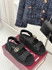 Gucci sandals black 01 - 2
