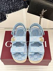 Gucci sandals blue 01 - 3