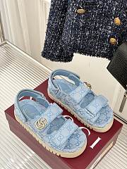 Gucci sandals blue 01 - 2