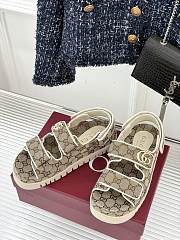 Gucci sandals brown 01 - 1