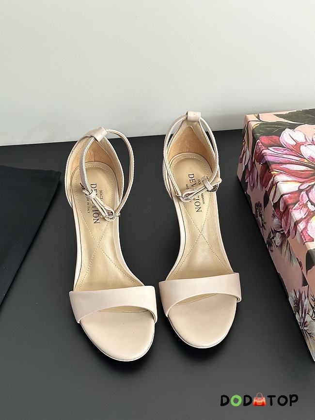 Dolcegabbana heels beige - 1