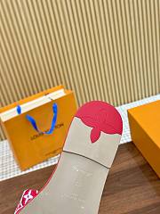Louis Vuitton 1AHM67 Lily Flat Mule red - 6