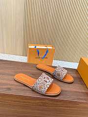 Louis Vuitton 1AHM67 Lily Flat Mule brown - 4
