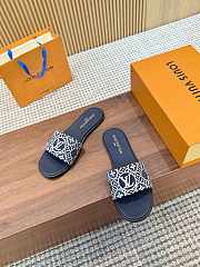 Louis Vuitton 1AHM67 Lily Flat Mule blue - 5