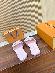 Louis Vuitton 1AHM67 Lily Flat Mule pink - 3