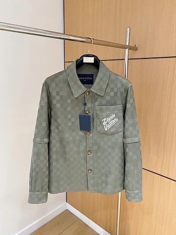LOUIS VUITTON Shirt jacket Men green